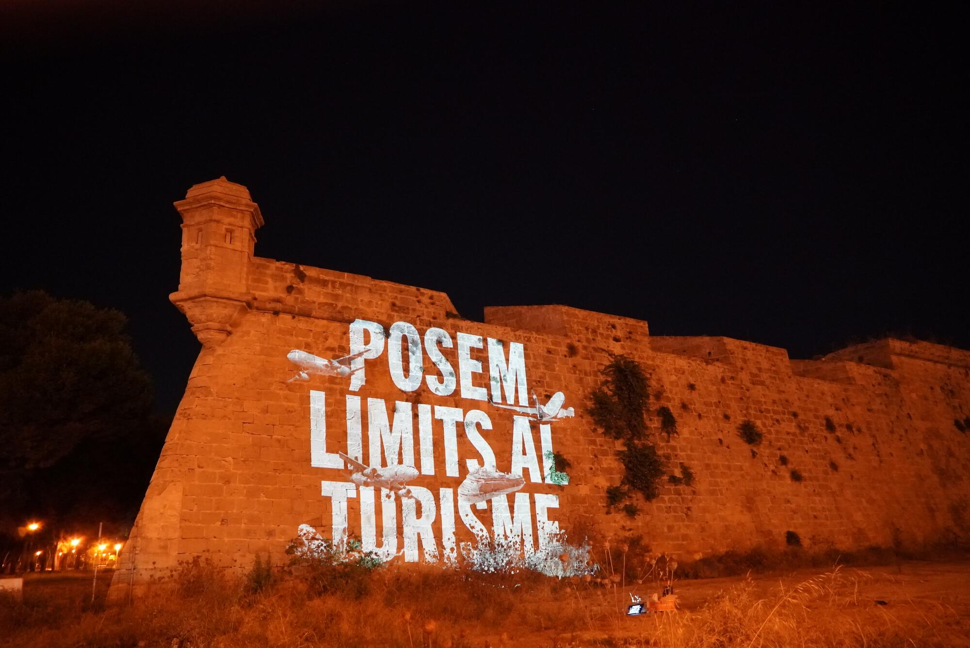 Proyección luminosa en Palma